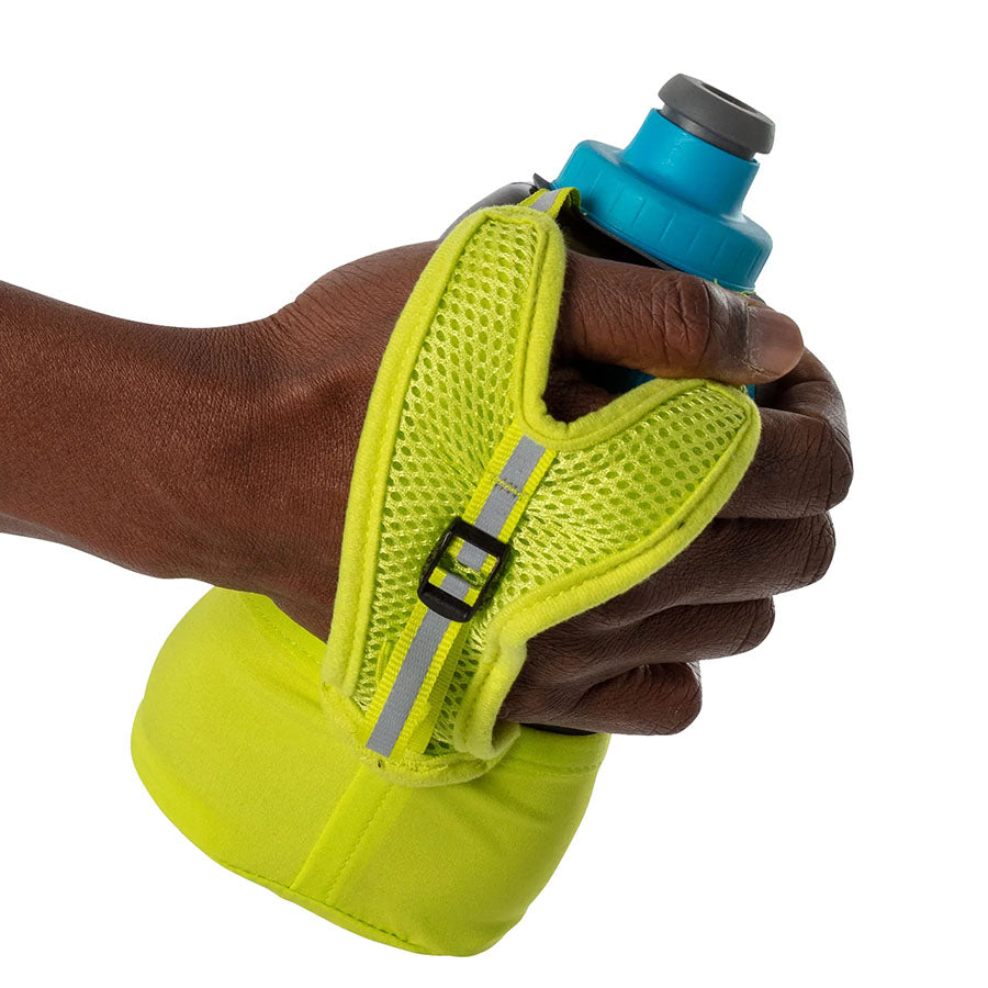 QuickSqueeze Lite 18oz Handheld Water Bottle - Portable Squeeze Bottle for Sports, Gym, Hiking & Outdoor Activities - BPA Free Leak Proof Design