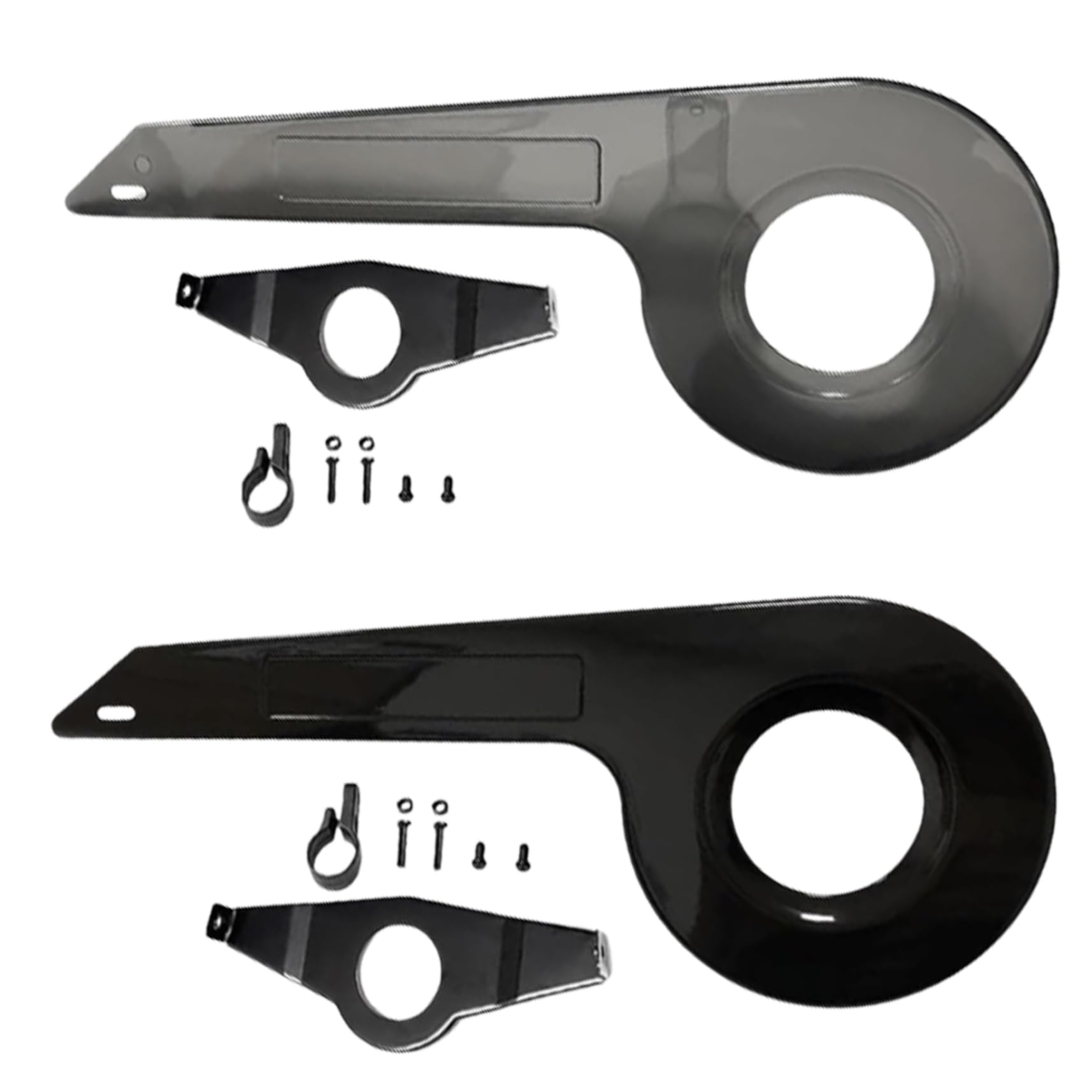 Universal Bike Chain Cover Guard for 32-36 Teeth - Durable Transparent Black Bicycle Chain Protector for Kids & Adults - Perfect for Mountain Bikes, Road Bikes & Commuter Cycling Accessories