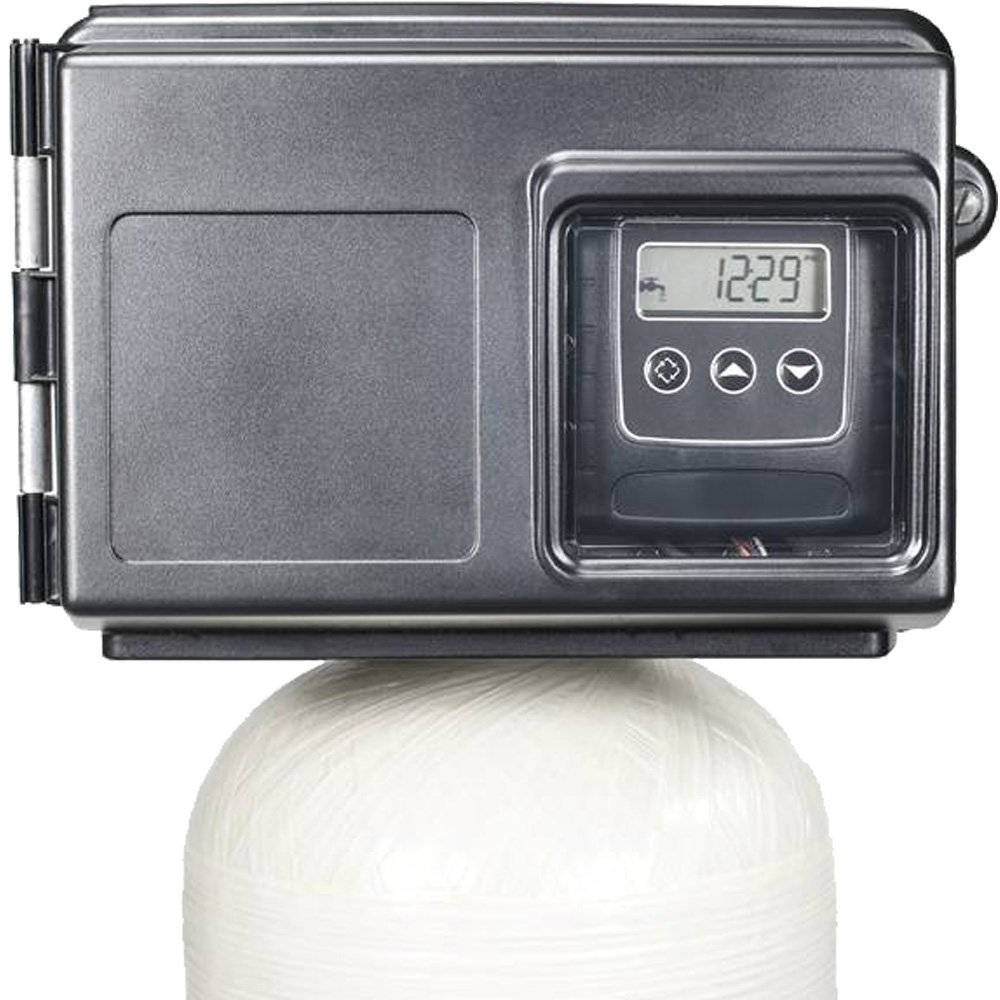 AFWFilters AIS10-25SXT Air Injection Water Filter System - Removes Iron, Sulfur & Manganese - Whole House Water Filtration - Almond/Black - Perfect for Well Water Treatment & Clean Drinking Water