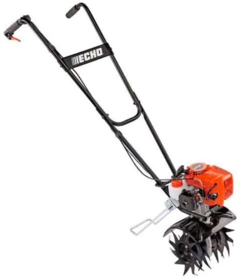 Echo TC 210 Gas Powered Tiller Cultivator - 21.2cc 2-Cycle Engine for Home Gardening, Landscaping & Soil Cultivation - Perfect for Small Farms, Backyard Gardens & Flower Beds