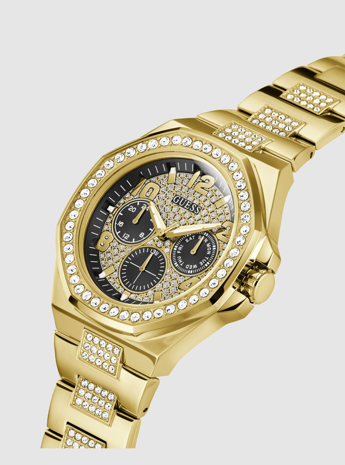 Luxury Gold Empire Link Watch for Men & Women - Elegant Stainless Steel Bracelet - Perfect for Formal Events, Business Meetings & Gifting