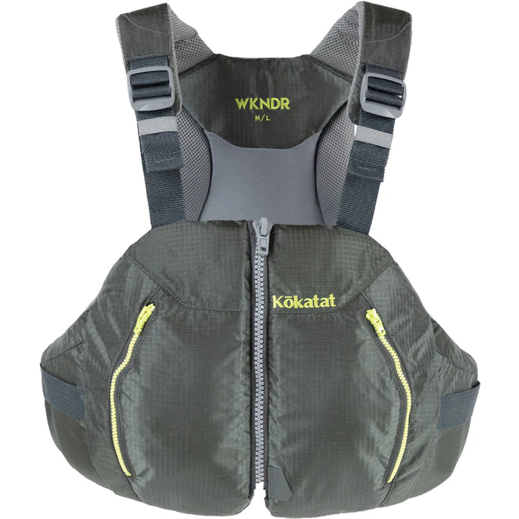 Kokatat WKNDR Life Jacket PFD - Premium Comfortable Kayak Fishing Vest for Men & Women - Perfect for Water Sports, Boating, and Outdoor Adventures