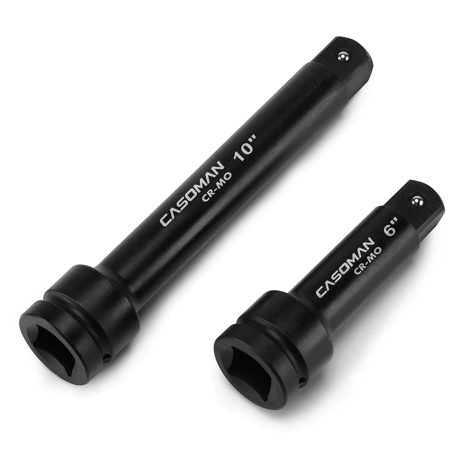 CASOMAN 1-Inch Drive Impact Extension Bars - 6