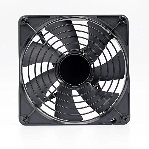 5pcs 140mm Black Wire Fan Grill Guard for Axial Brushless Fan - Durable Protection for PC Cooling, Electronics & DIY Projects