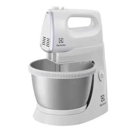 Electrolux EHSM3417 3.5L Stand & Hand Mixer - Powerful 500W Electric Kitchen Mixer for Baking, Whipping, Kneading Dough - Perfect for Cakes, Cookies, Bread & Pastry Making