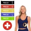 True Navy Blue + 5 Exercise Bands