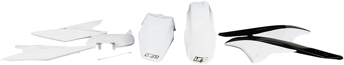 UFO KAKIT205-047 Complete Body Kit for KXF450 2006 Motorcycle - White | Durable Replacement Parts for Off-Road Racing & Custom Bike Builds