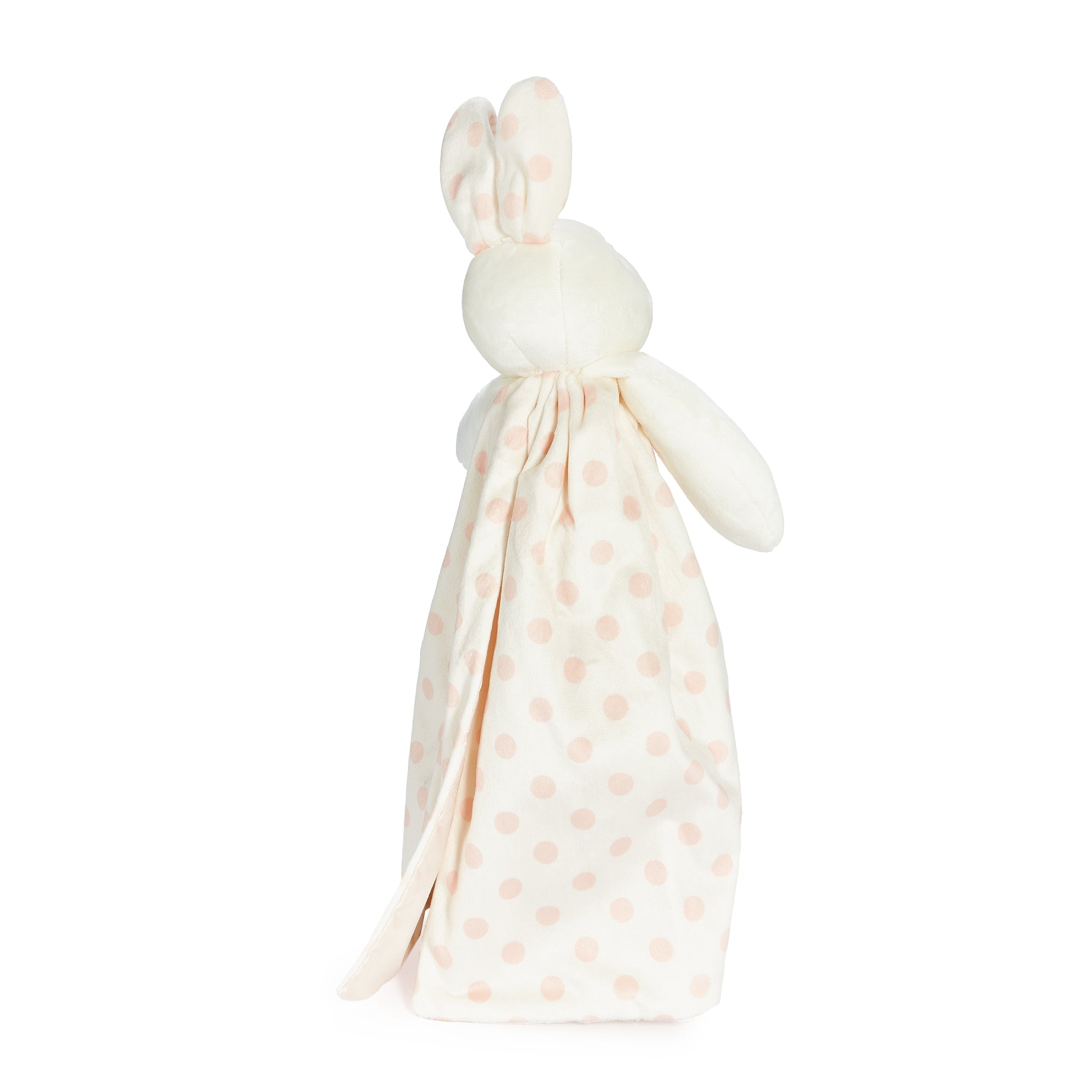 Soft and Cozy Blossom Dot Bunny Buddy Blanket - Cute Plush Baby Blanket for Nursery, Travel, and Snuggling - Perfect Gift for Newborns and Toddlers