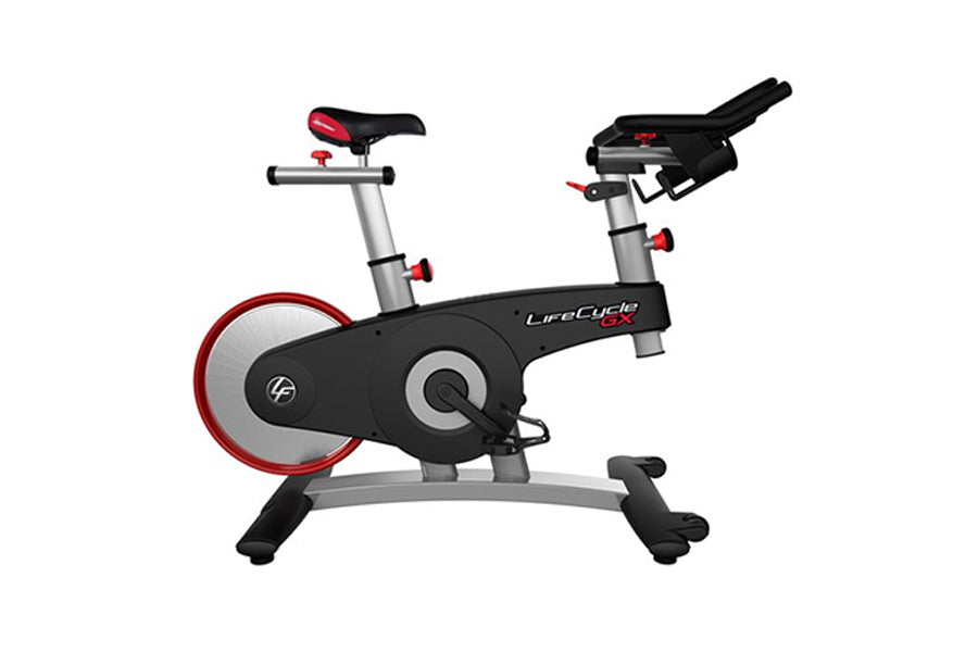 Life Fitness LifeCycle GX Indoor Exercise Bike - Premium Home & Commercial Cycling Equipment for Cardio Workouts, Fitness Training & Spin Classes