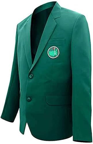 Men's Lightweight Green Sports Coat - Breathable Golf Blazer Jacket for Outdoor Activities | Perfect for Golf, Business Casual & Spring Weddings