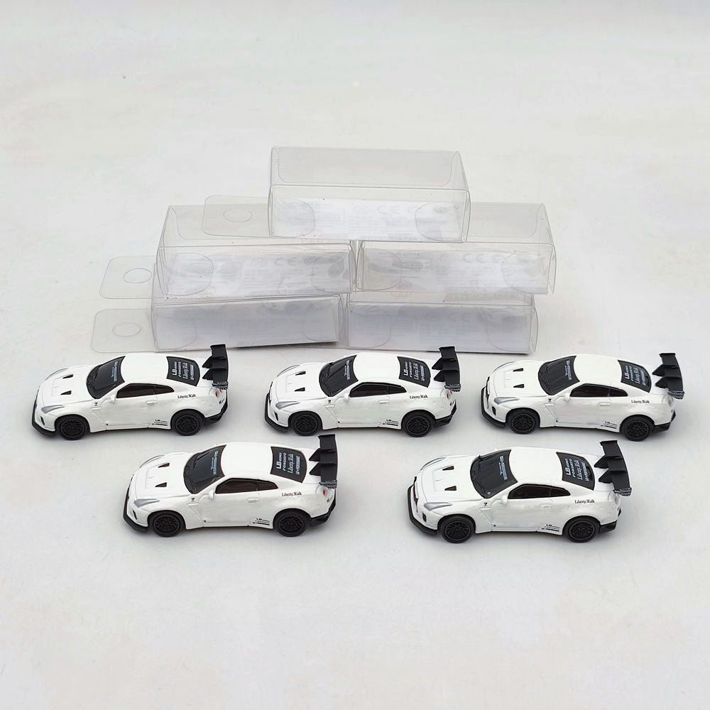 1:87 Scale Nissan GTR 34 Liberty Walk Diecast Model Cars - 5PCS/10PCS Set for Collectors, Toy Car Enthusiasts & Auto Gifts - Perfect for Display, Racing Scenes & Car Collection Showcases