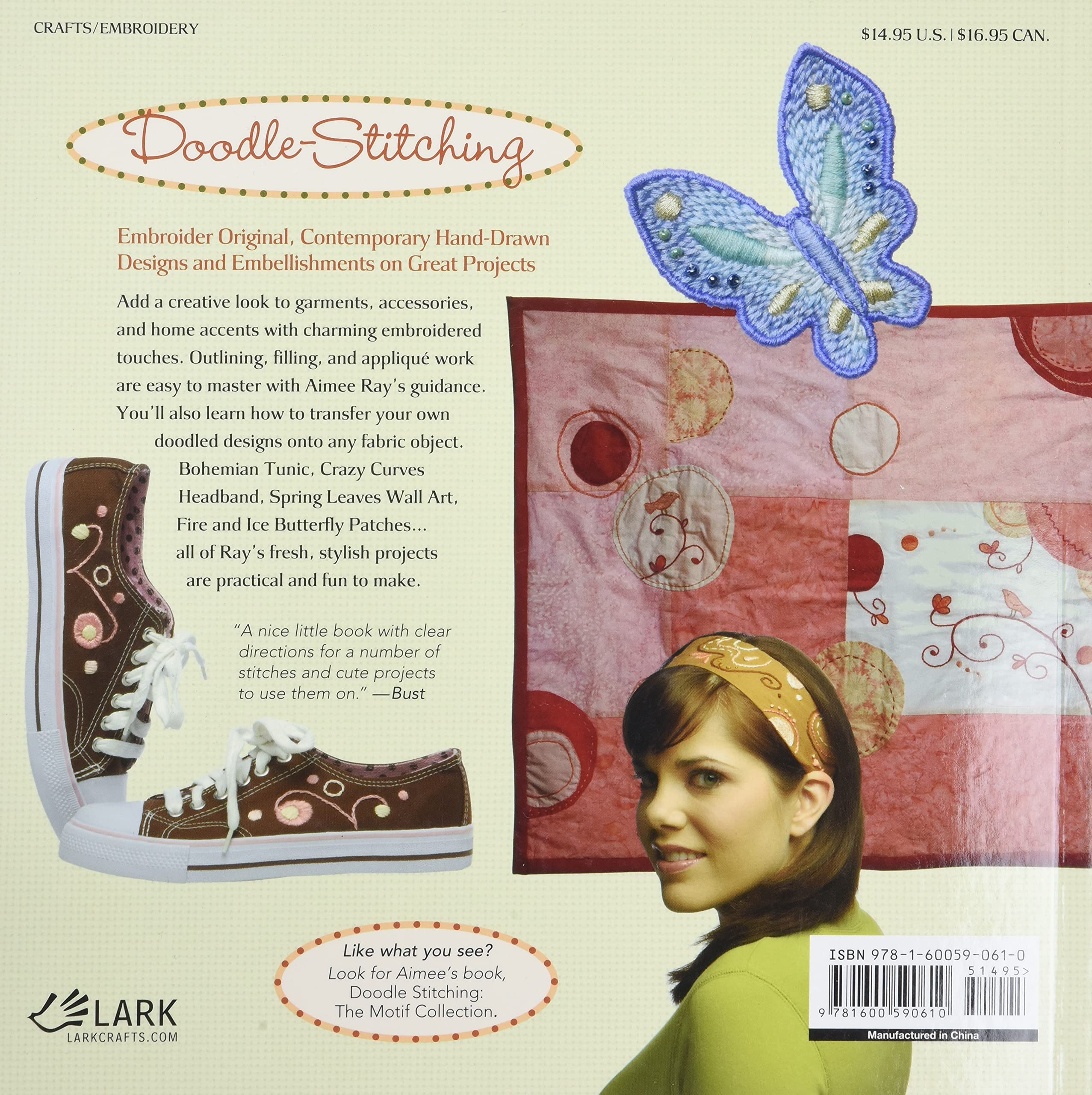 Easy Doodle Stitching Kit - Fun Beginner Embroidery Set with Patterns & Instructions | Perfect for DIY Crafts, Home Decor & Relaxing Hobby Projects