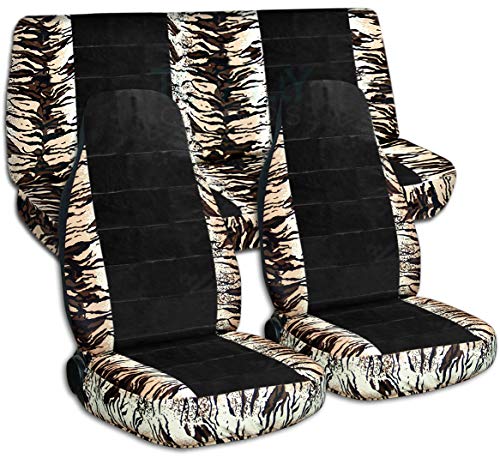 Beige Snow Tiger & Black
