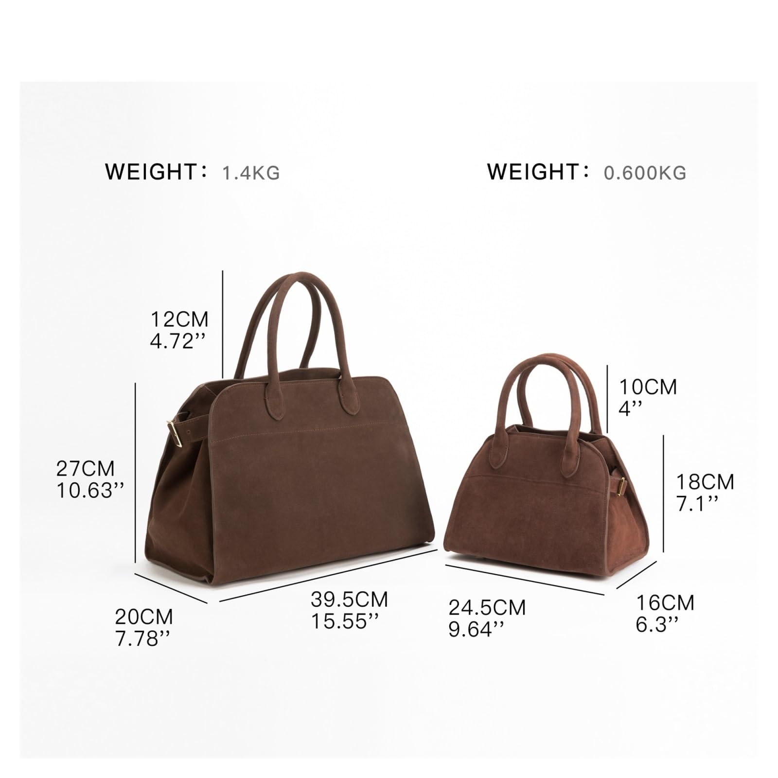 Genuine Leather Women's Large Tote Bag - Spacious Travel Handbag with Crossbody Strap | Stylish Work, Shopping & Weekend Getaway Purse for Women