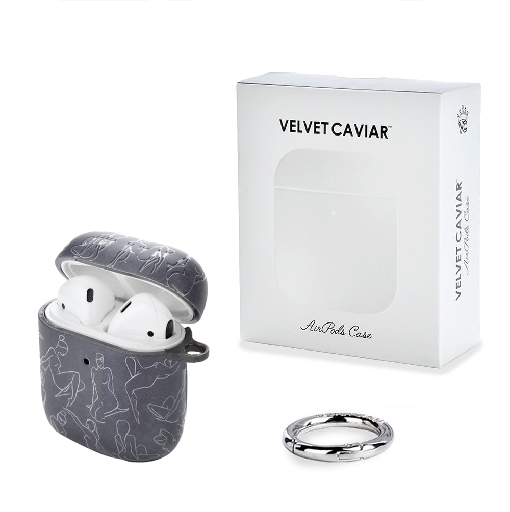 Stylish Smoke Design AirPods Case - Trendy Protective Cover for AirPods 1/2/3/Pro - Perfect for Travel, Work & Daily Use