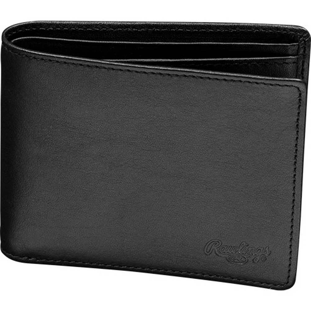 Premium Rawlings Heart of The Hide Leather Bi-Fold Wallet for Men - Durable & Stylish Genuine Leather Wallet for Everyday Use, Travel & Gifts