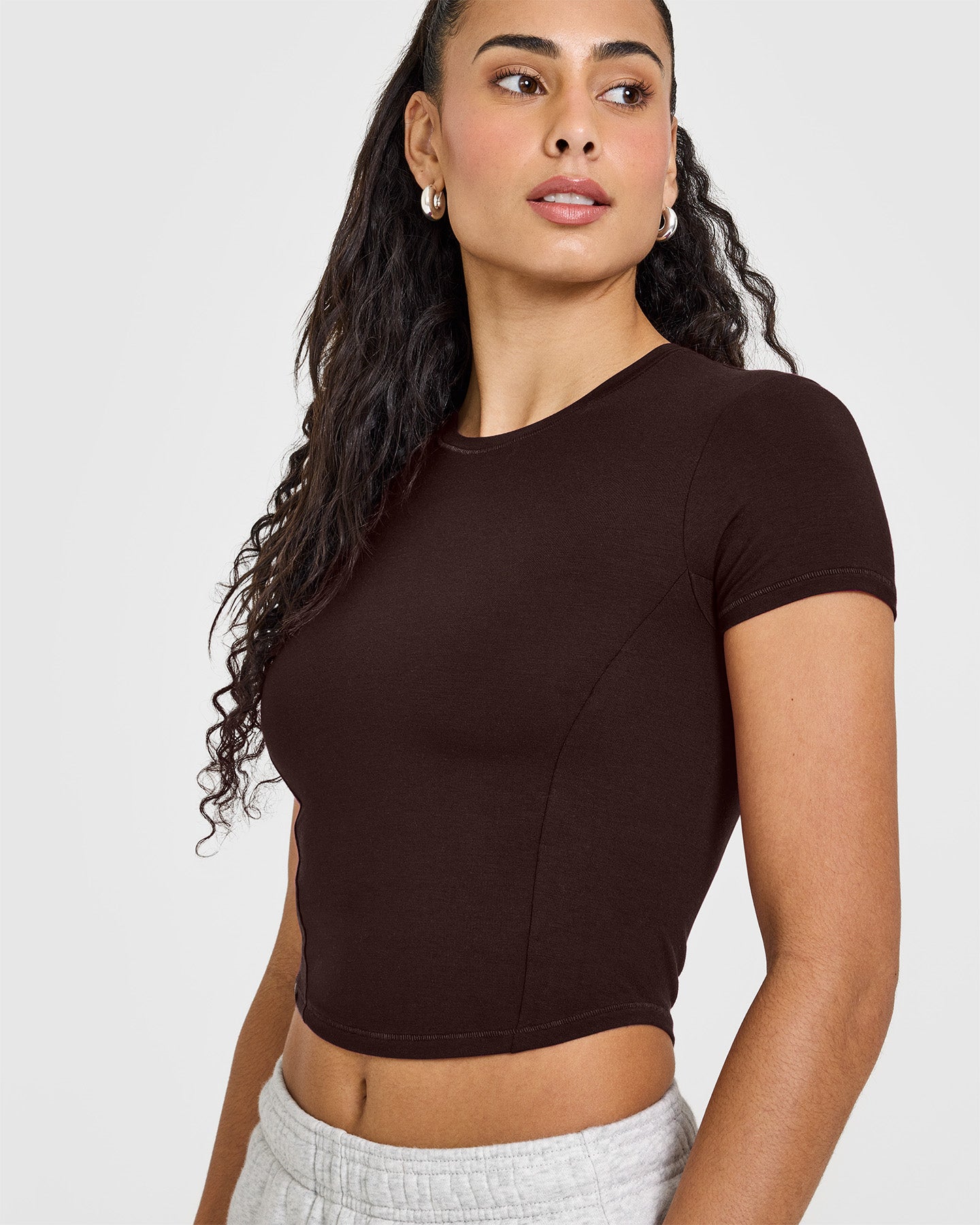 Mellow™ Soft Mid Short Sleeve T-Shirt for Men & Women | 70% Cocoa Fabric | Comfortable Casual Wear for Everyday, Gym & Outdoor Activities