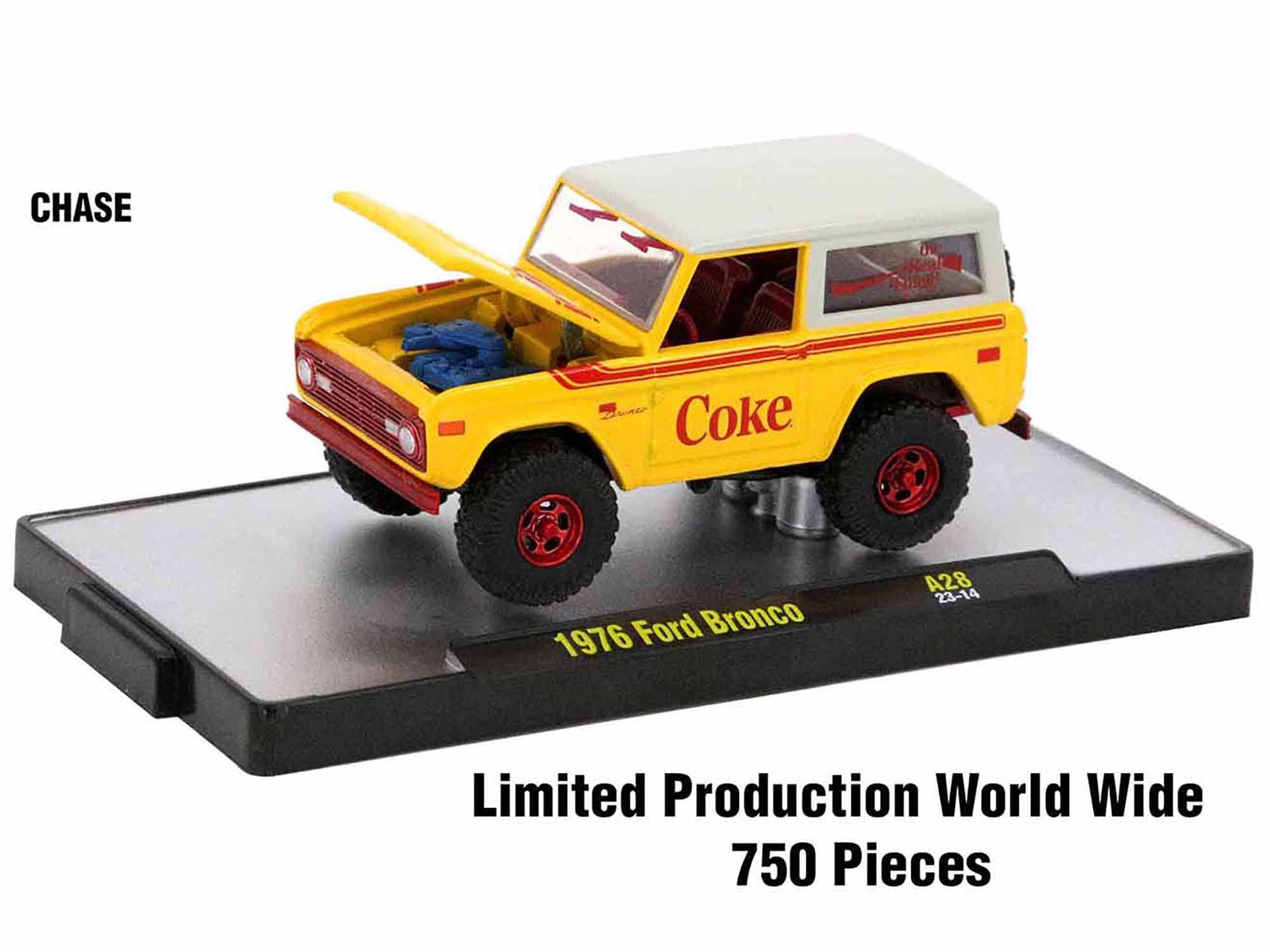 Limited Edition M2 Machines 1/64 Diecast Model Cars - Sodas Set of 3 (Release 28, Only 4650 Made Worldwide) - Perfect for Collectors, Display Cases, and Gift Giving