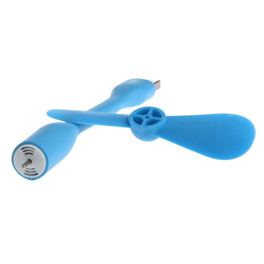Portable USB Desk Fan with LED Light - 5V Flexible Mini Fan for Laptop, Computer, Camping & Office Use - USB Powered Cooling Fan with Adjustable Neck for Home, Travel & Outdoor Activities