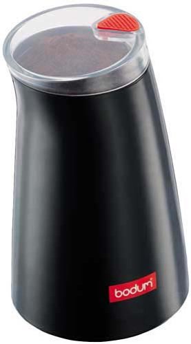 Bodum 5679-01 BK Electric Coffee Grinder - Black - Fresh Ground Coffee for French Press, Drip & Espresso - Perfect for Home & Office Use