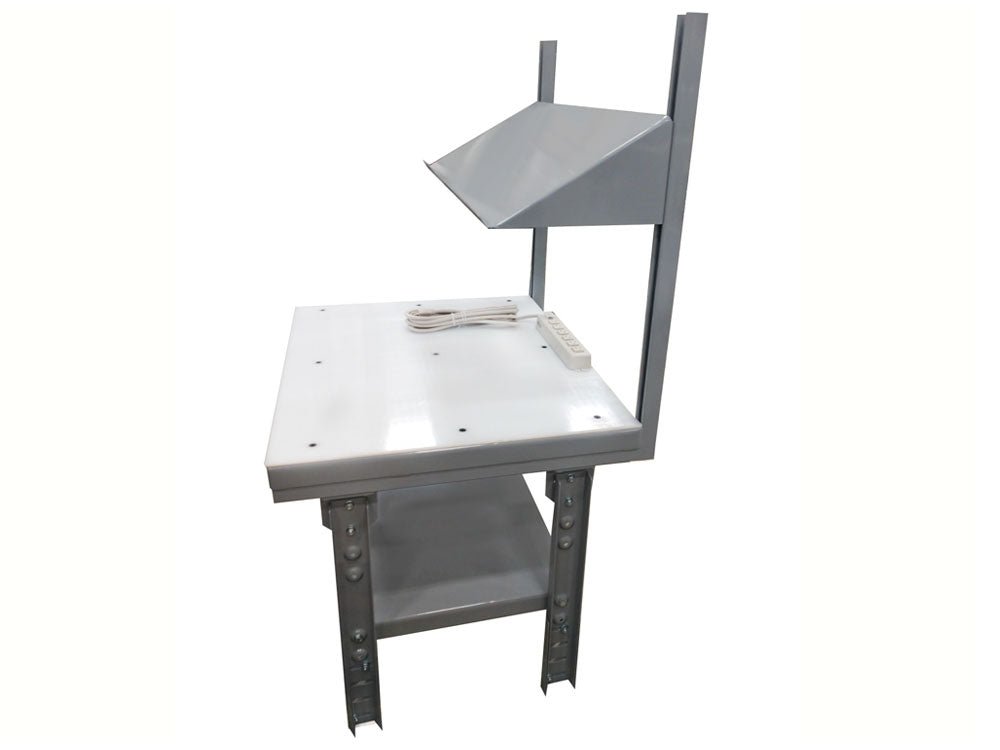 Heavy Duty Adjustable Height Assembly Table with Wheels - Sturdy Workbench for DIY Projects, Woodworking, and Garage Workshops - Perfect for Home, Office, and Professional Use