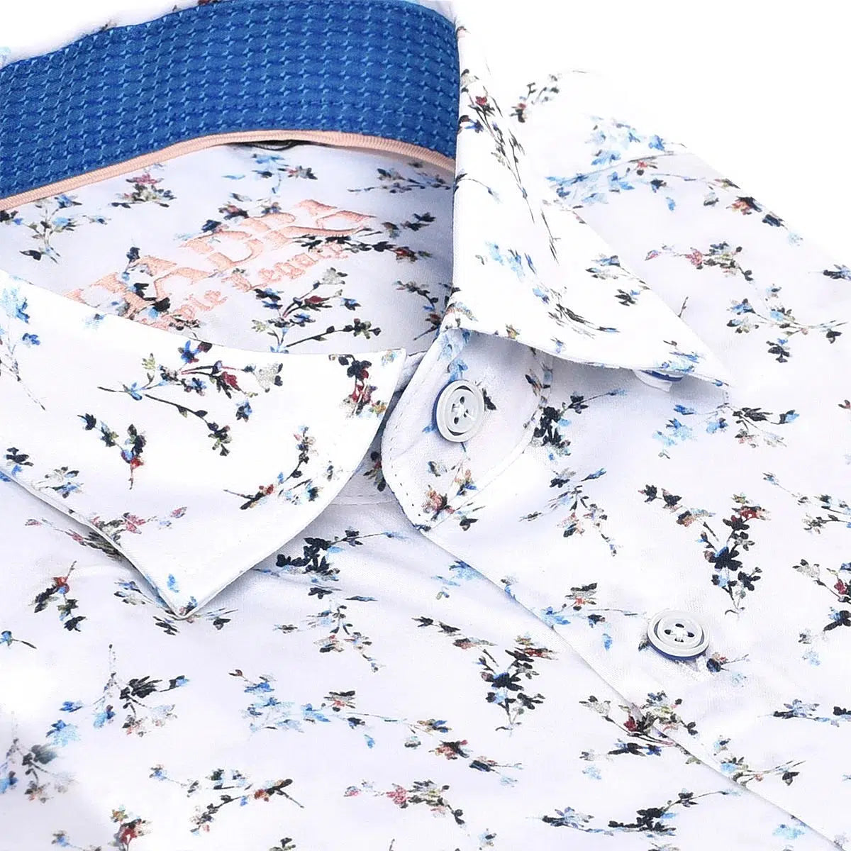 CM04609 Cuadra White Casual Short Sleeve Cotton Shirt for Men - Comfortable Summer Fashion Top for Work, Travel & Daily Wear