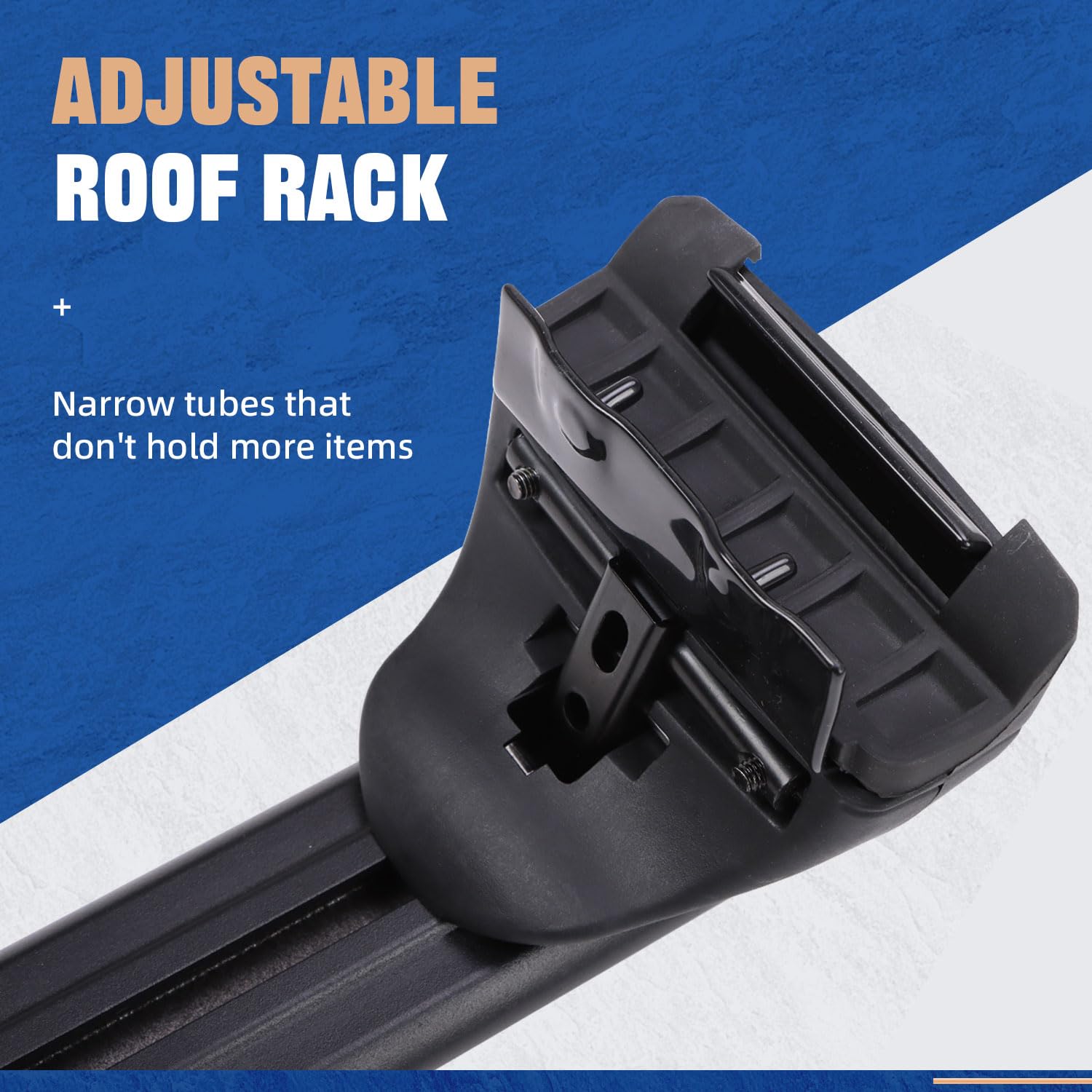 4Pcs Aluminum Cross Bars Roof Rack for Acura RDX 2019-2025 - Universal Fit Roof Rails Cargo Bars for Kayak, Bike, Camping Gear & Luggage Box - Heavy Duty Car Top Carrier Accessories