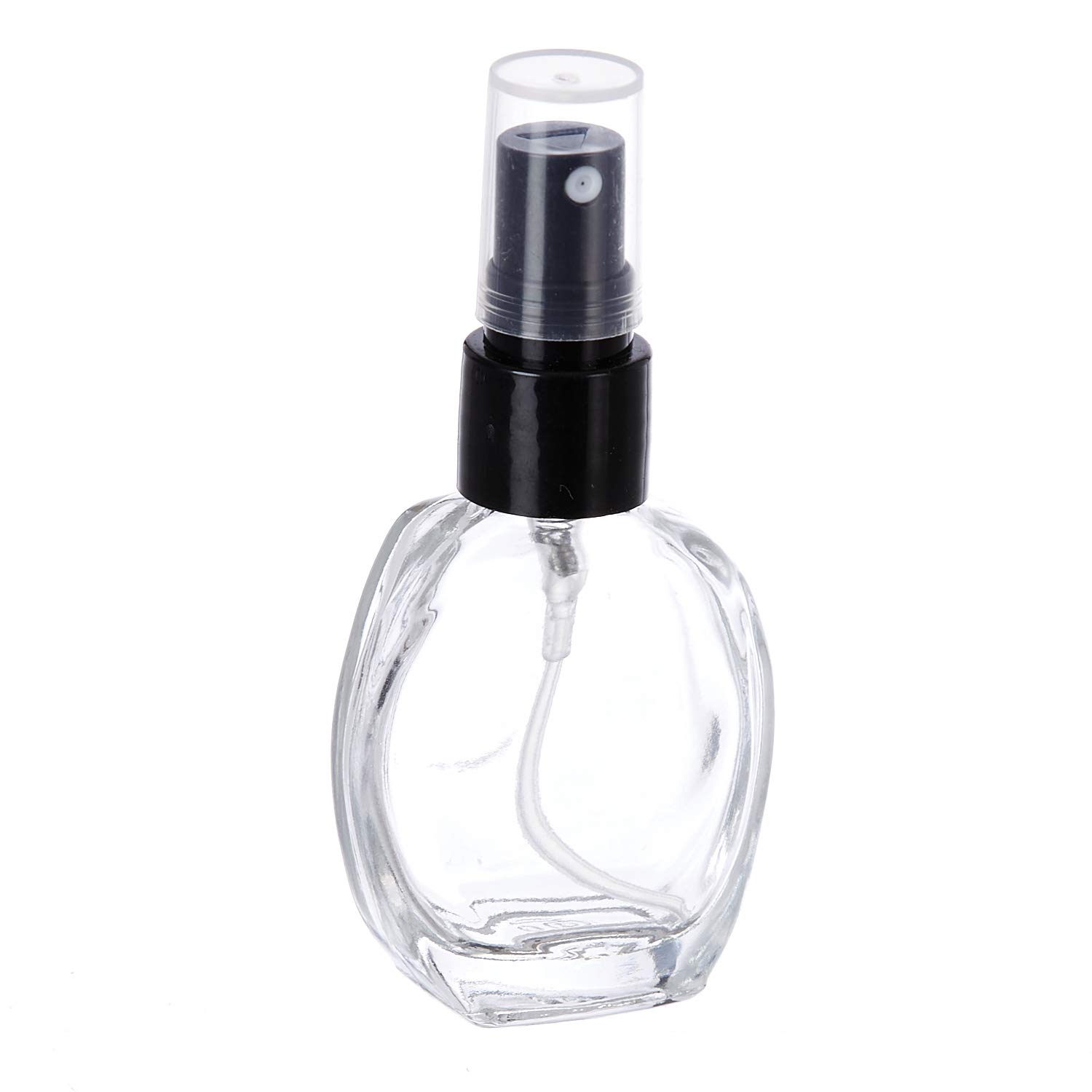 Premium 10ml Refillable Glass Perfume Bottles with Spray Pump - Set of 6 for Essential Oils, Fragrance & Aromatic Water - Perfect for Travel, Gifts & DIY Blending
