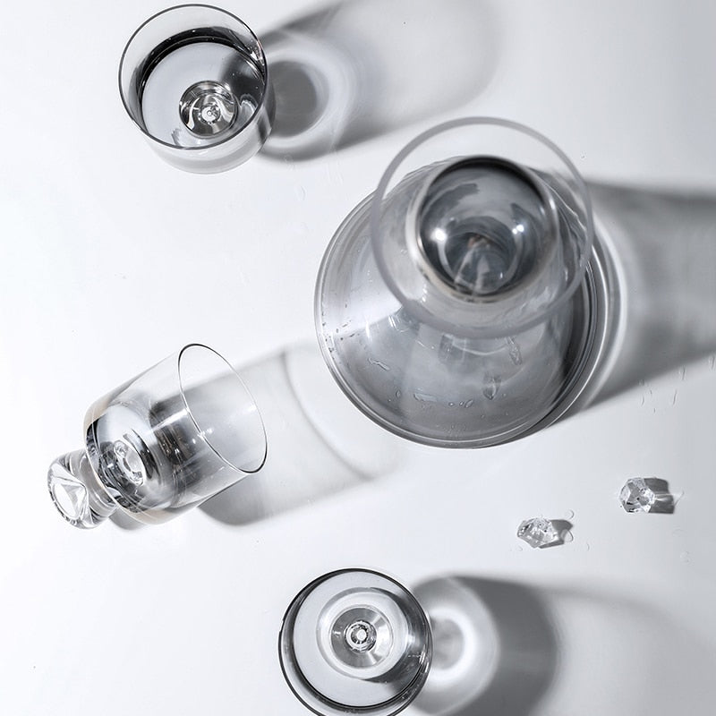 Premium Elegance Glassware Set - Crystal Clear Drinking Glasses for Wine, Cocktails & Water - Perfect for Dinner Parties, Weddings & Home Decor