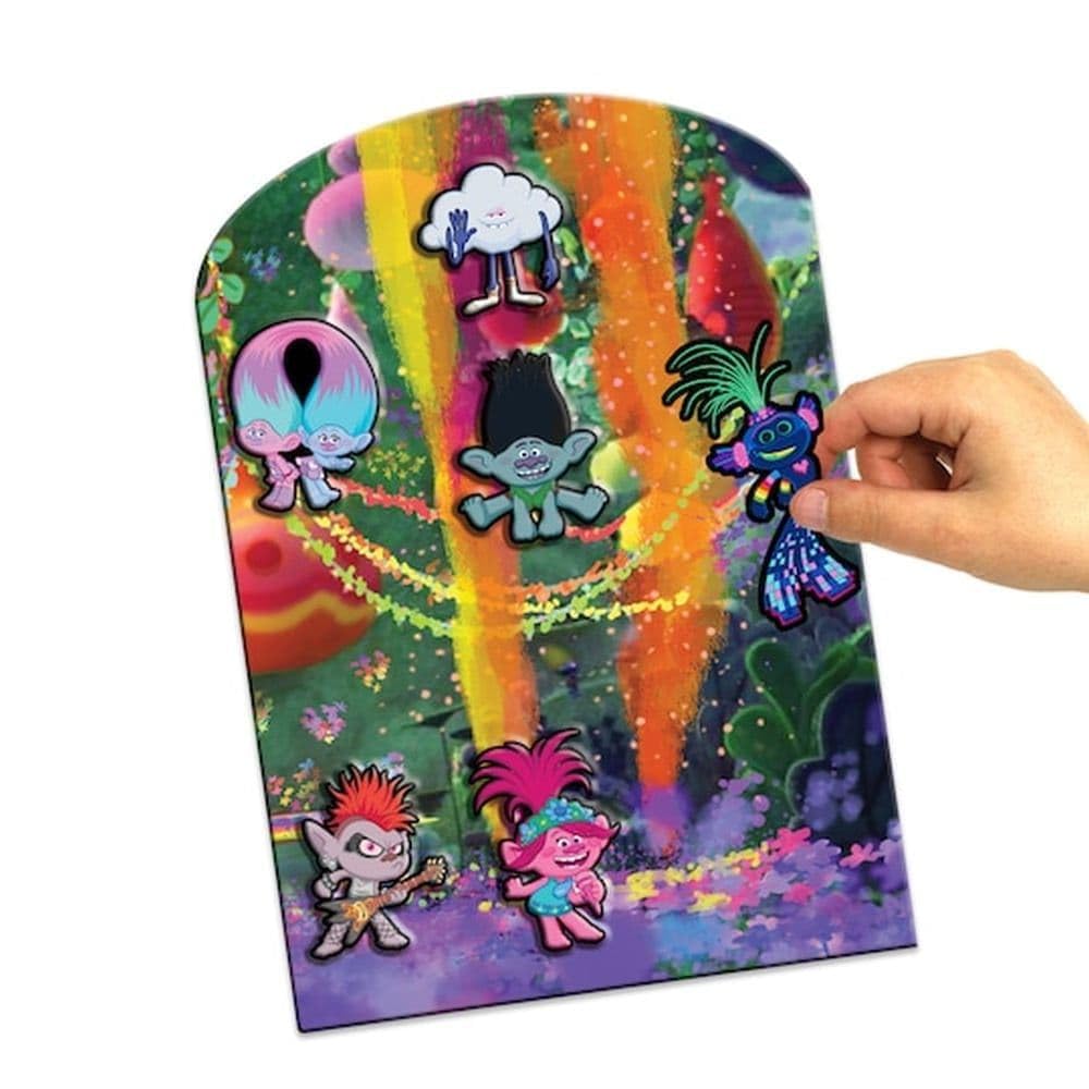 Trolls 2 Stick N Play Sticker Activity Set - Creative Arts & Crafts for Kids - Perfect for Birthday Parties, Travel Entertainment & Classroom Activities