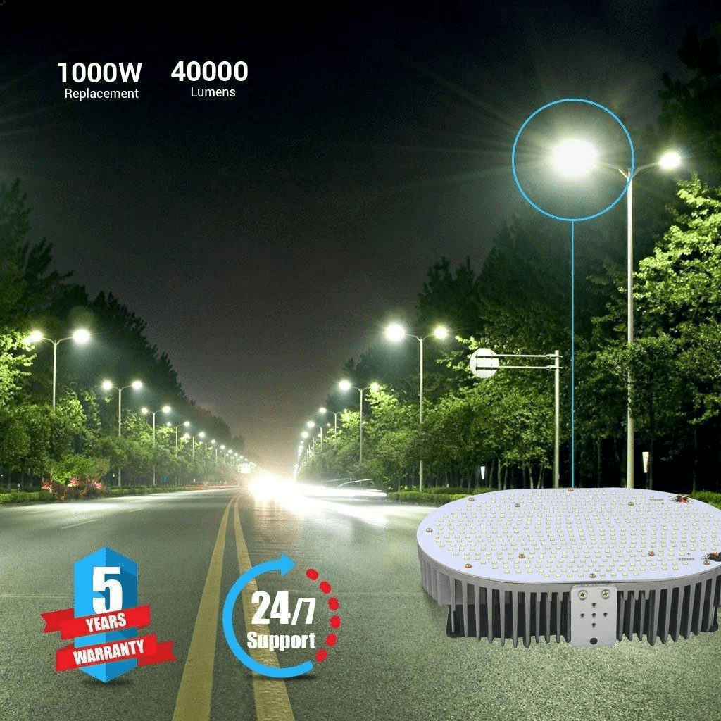 300W LED Retrofit Kits - 5700K Daylight White - 40000 Lumens High Output - DLC Certified Retrofit Lighting Kit for Commercial & Warehouse Use