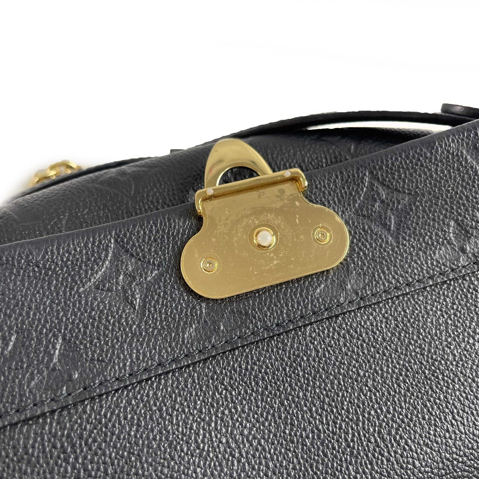 Louis Vuitton LV Vavin PM Handbag - Monogram Empreinte Leather Shoulder Bag for Women | Luxury Designer Purse for Work, Travel & Everyday Use