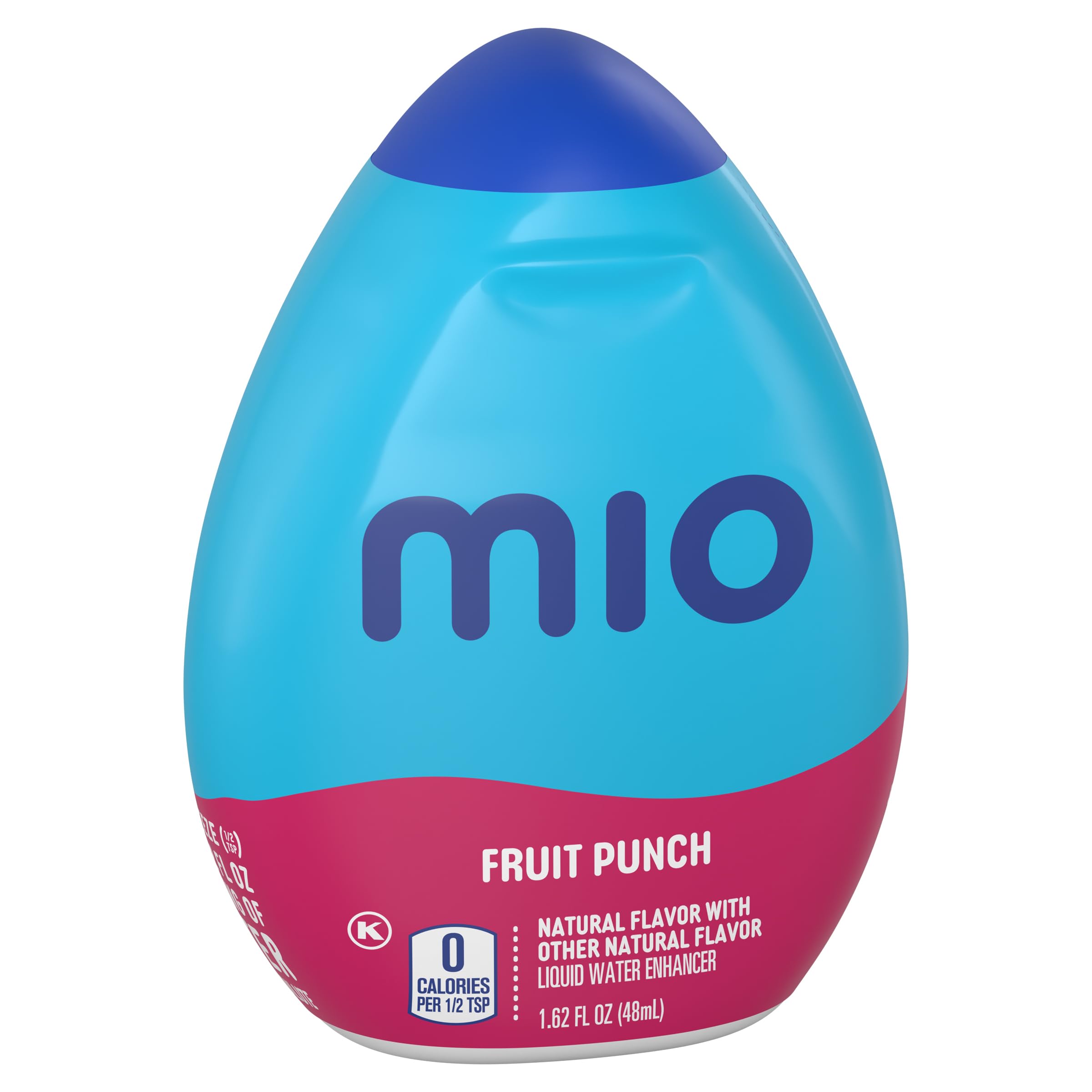 MiO Liquid Water Enhancer - Fruit Punch Flavor, 1.62oz (Pack of 12) | Sugar-Free Drink Mix for Water Bottles, Gym, Workouts & Hydration On-The-Go