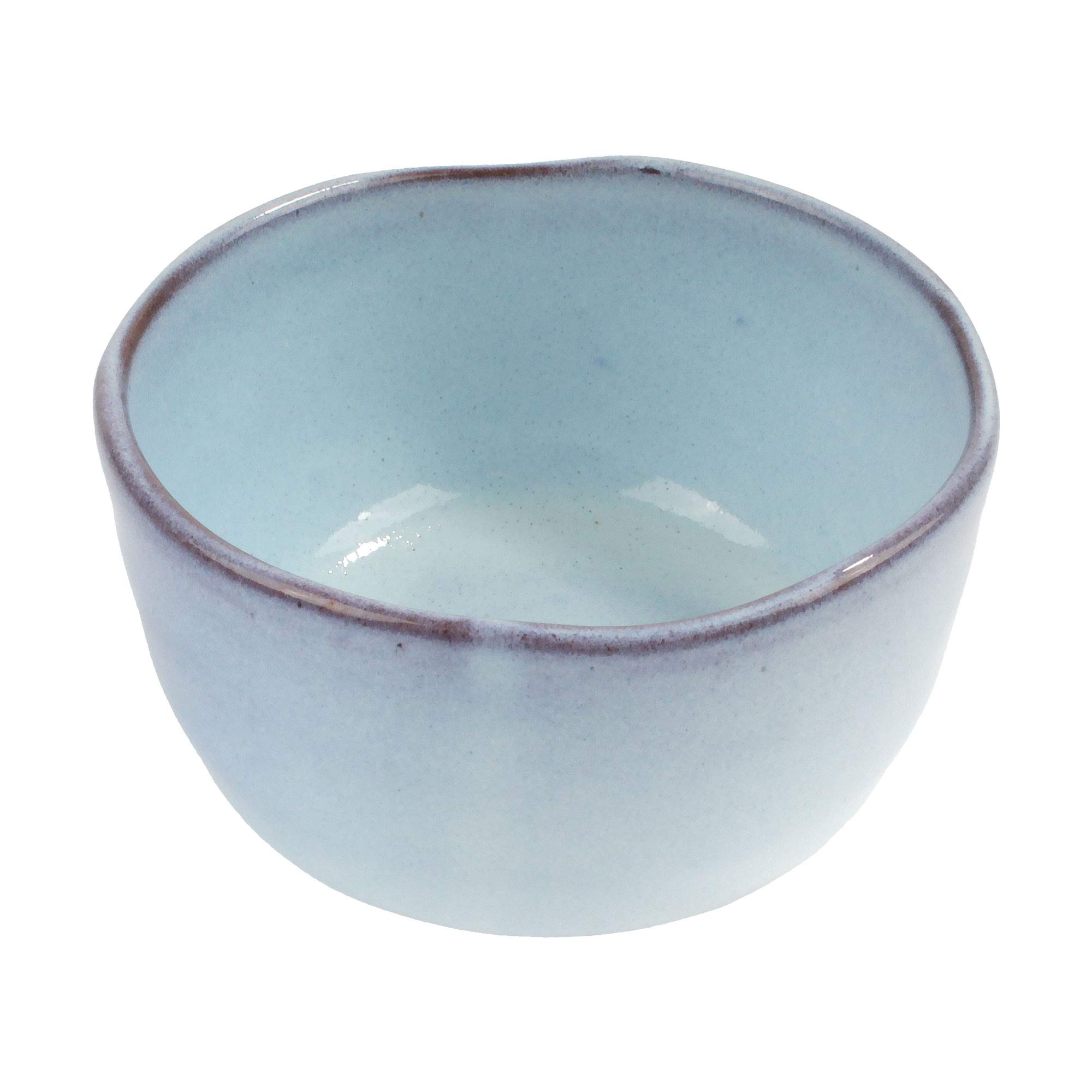 Premium Matcha Tea Bowl - Handcrafted BambooMN Traditional Japanese Tea Set, Shimmering Blue Ceramic (1 Piece) - Perfect for Tea Ceremonies, Zen Meditation & Home Decor