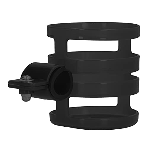 **Baby Bottle Holder for Stroller - Large Universal Cup Holder for Electric Bikes, Baby Buggies & Strollers (Black) - Perfect for On-the-Go Parents & Outdoor Activities**