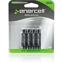 Enercell Alkaline AAA Batteries - 4 Pack (16 Batteries Total) | Long-Lasting Power for Remote Controls, Toys, Flashlights & Electronics | Bulk AAA Batteries for Home & Office Use