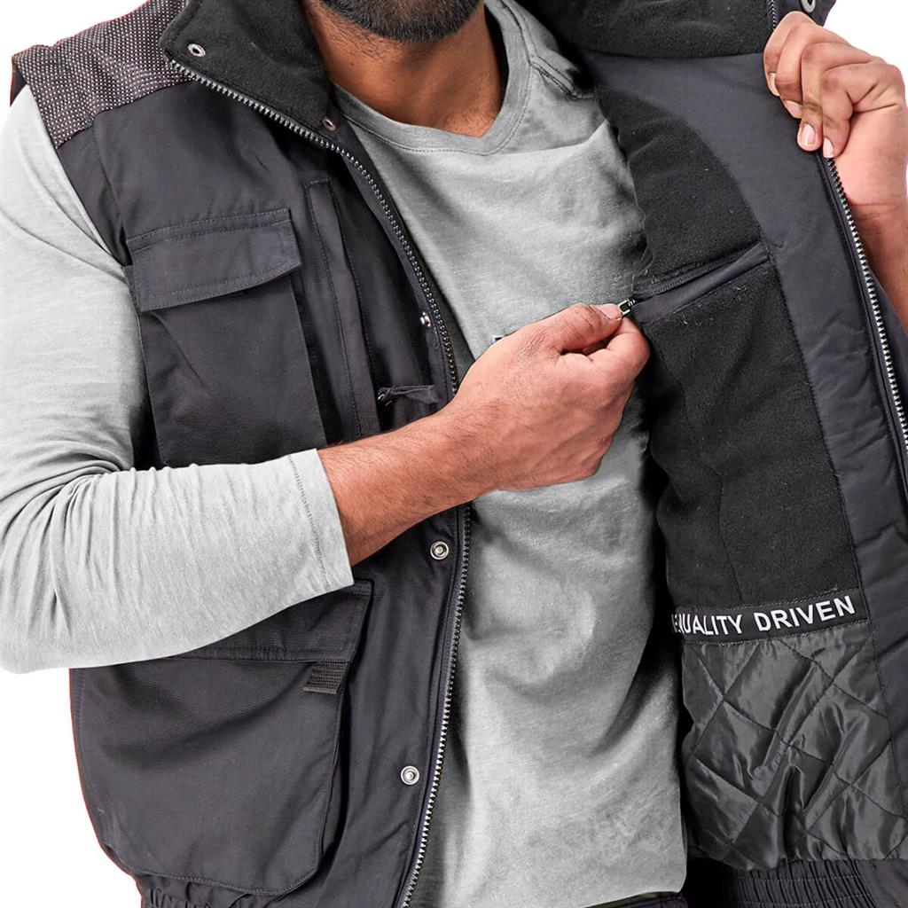 DuraDrive Eisenhower Jacket - Men's Vintage Military Style Bomber Jacket with Warm Fleece Lining | Perfect for Outdoor Adventures, Casual Wear & Cold Weather Fashion