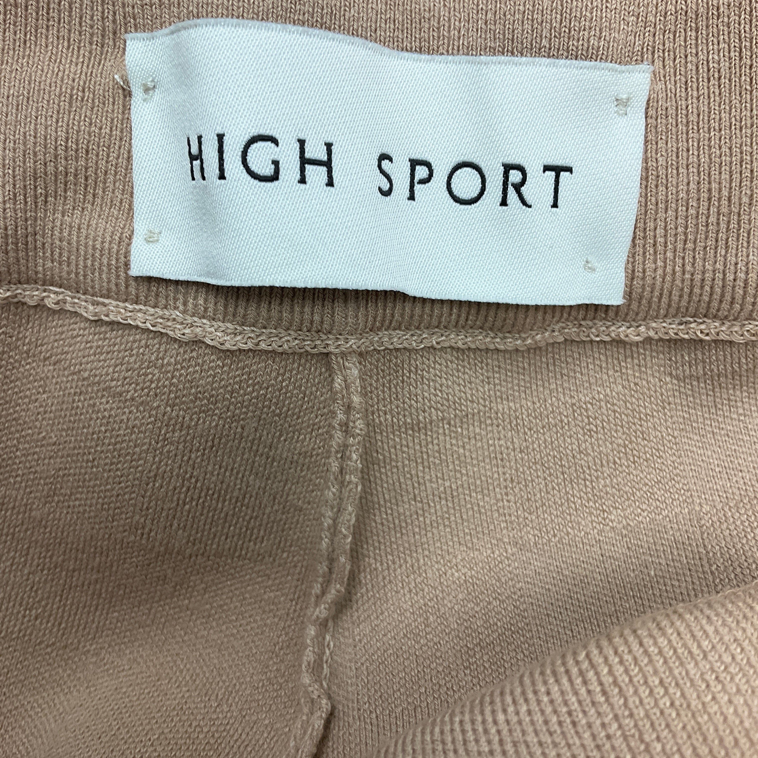 High Waist Beige Kick Flare Stretch Cotton Cropped Pants for Women - Perfect for Yoga, Workouts & Casual Wear