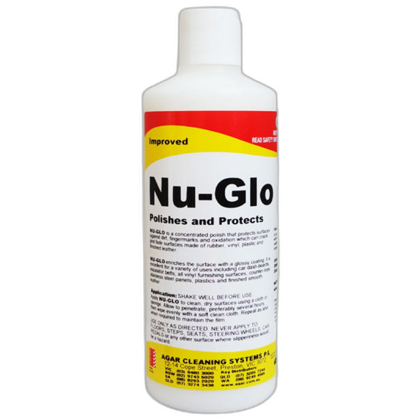 Agar Nu Glo - Premium Car Polish & Protectant for Long-Lasting Shine | Perfect for Cars, Motorcycles & Boats