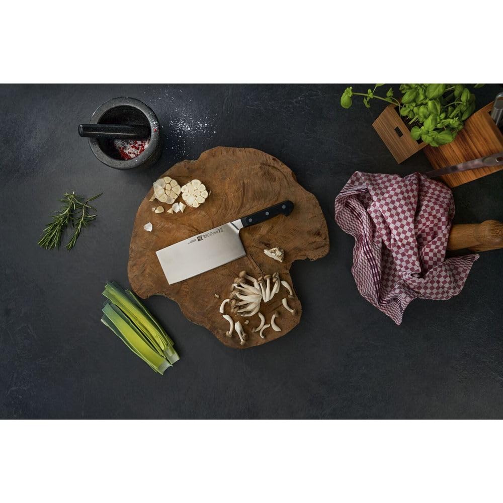 Premium Chinese Chef's Knife - High Carbon Stainless Steel Blade for Professional Cooking, Slicing, and Dicing | Perfect for Home Kitchens & Asian Cuisine