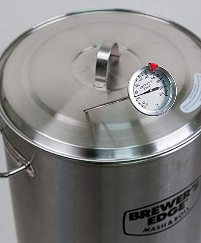 Brewer's Edge Mash and Boil - All-in-One Electric Home Brewing System for Beer Making - Perfect for Beginners & Homebrewers - Kitchen, Garage, or Outdoor Use