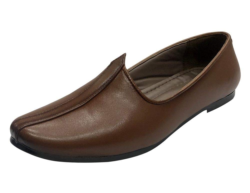 Authentic Indian Khussa Shoes for Men | Traditional Punjabi Mojaris & Peshawari Footwear | Ethnic Wedding Slip-Ons, Loafers & Slippers | Perfect for Cultural Events, Weddings & Casual Wear