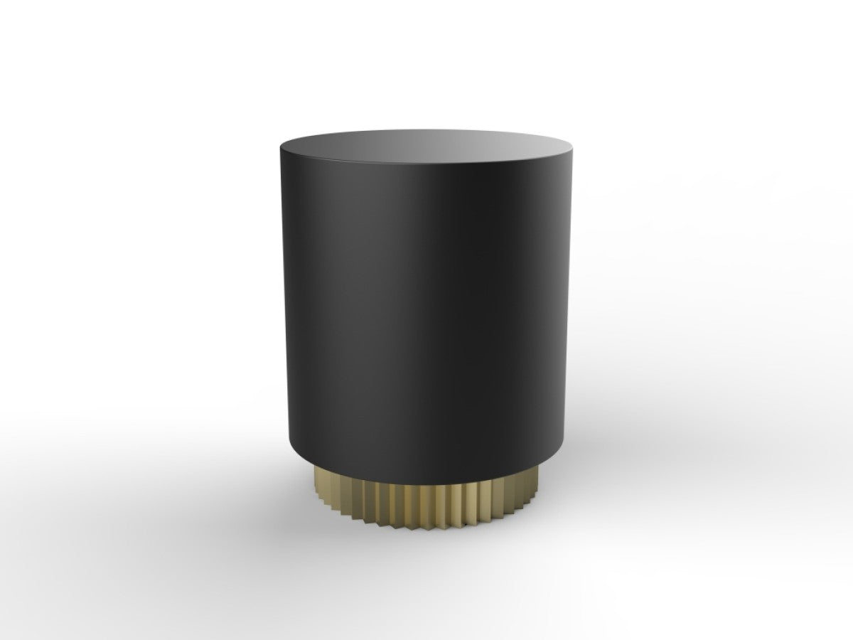 Modern Espresso Accent Table - Stylish Side Table for Living Room, Bedroom & Office Decor - Compact End Table with Rich Finish for Small Spaces