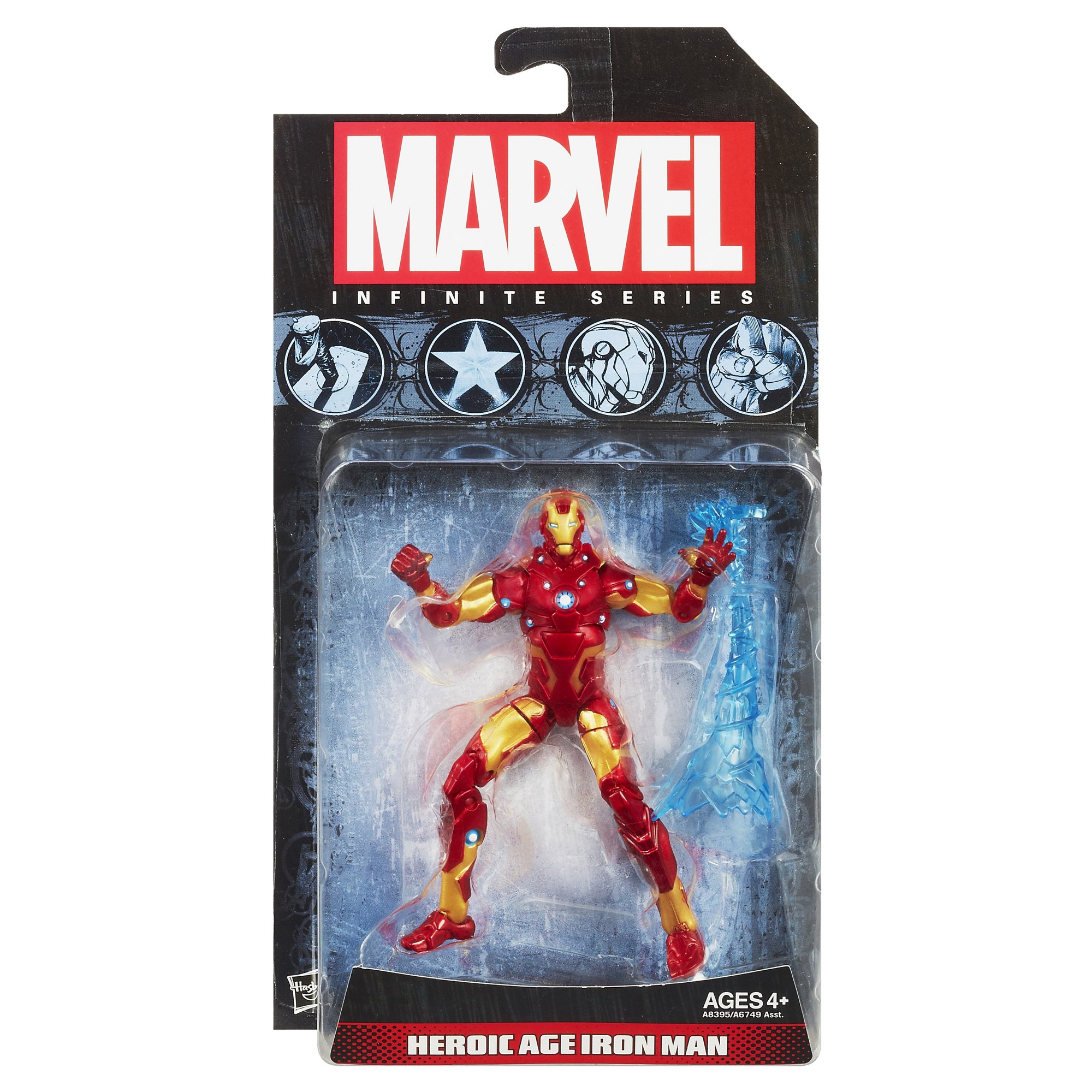 Marvel Avengers Infinite Series Heroic Age Iron Man Action Figure - Collectible Superhero Toy for Kids & Adults, Perfect for Display, Gifts, and Marvel Fan Collections