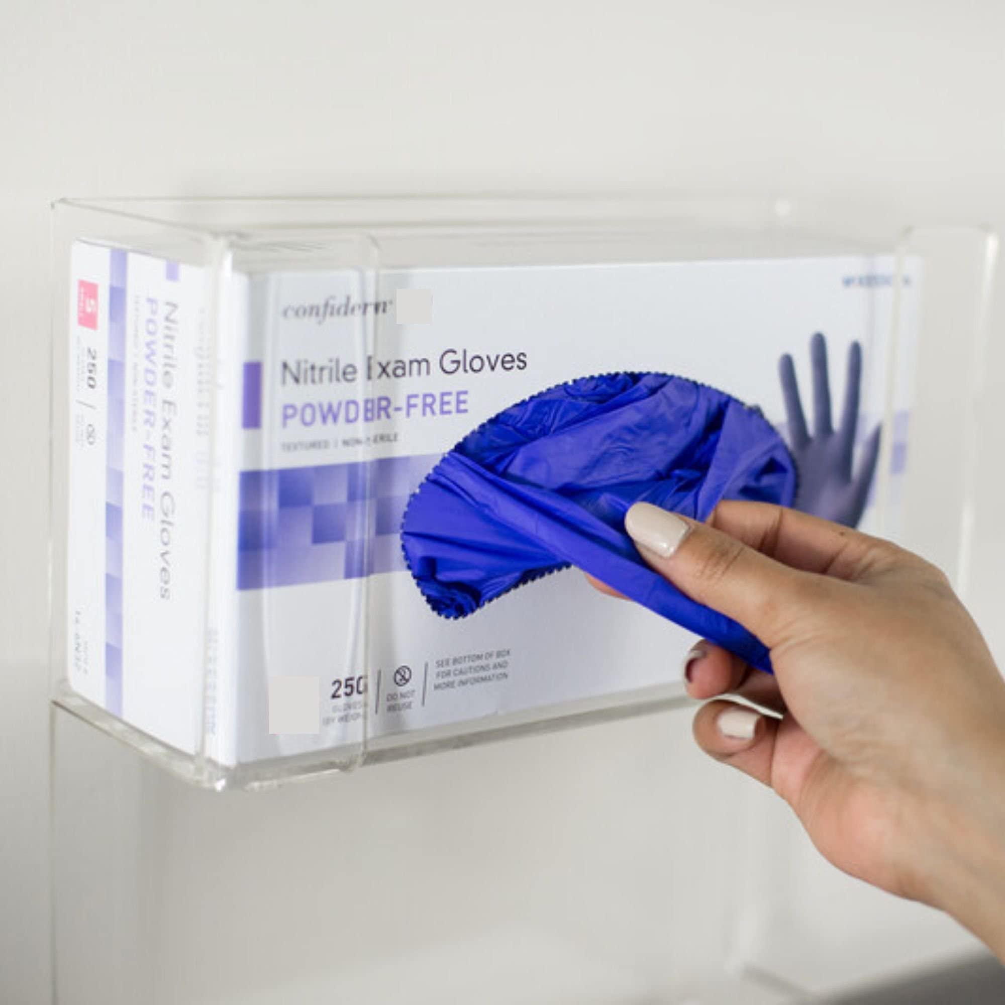 McKesson Confiderm 3.5C Nitrile Exam Gloves - Powder-Free, Latex-Free, Ambidextrous, Non-Sterile - Ideal for Medical, Dental, Tattoo & Food Handling Safety