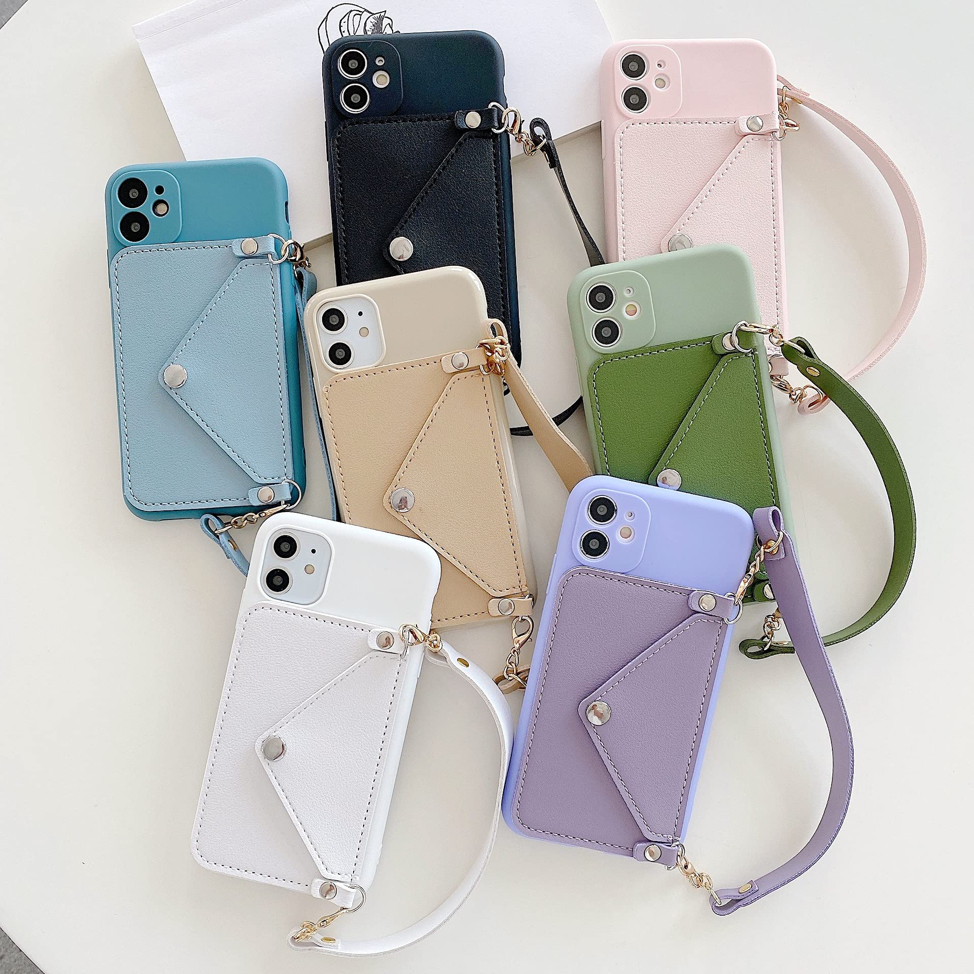 Leather Crossbody Wallet Case for Samsung Galaxy S10E with Credit Card Holder, Wrist Strap & Magnetic Clasp - Soft TPU Protective Phone Purse Cover for Women & Girls (Blue) | Perfect for Travel, Shopping & Everyday Use