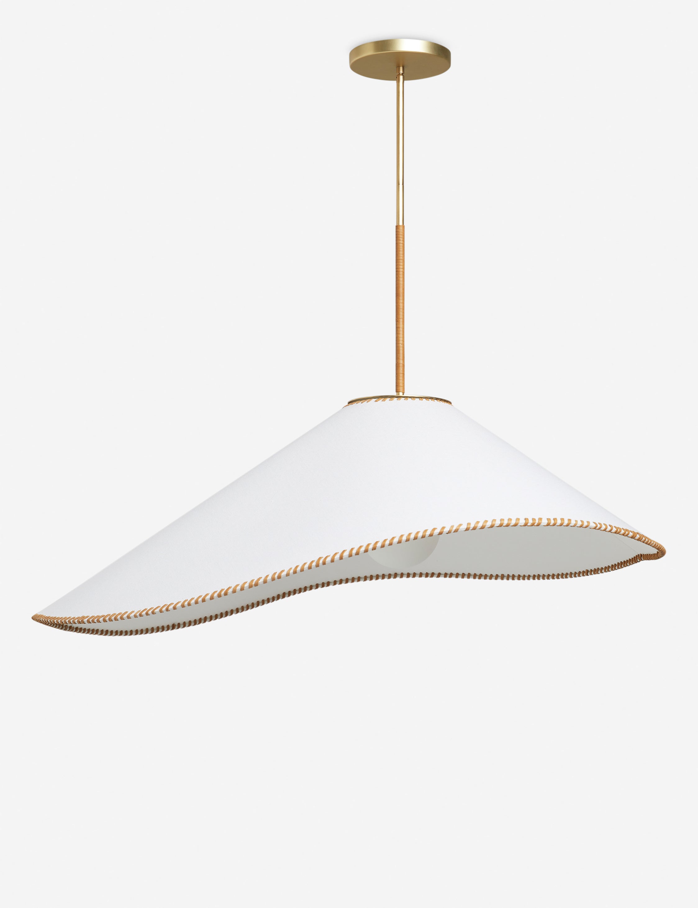 Élan Byrd Arroyo Pendant Light - Modern Handcrafted Glass Ceiling Lighting Fixture for Dining Room, Bedroom, Living Room & Kitchen Decor