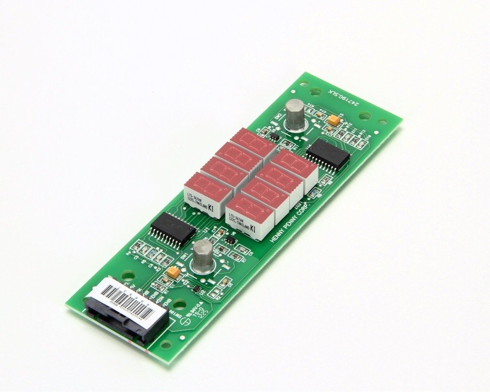 Henny Penny 65022 2-Timer Touch Switch Display Assembly Replacement Part for Commercial Kitchen Equipment - Perfect for Restaurants, Fast Food Chains & Catering Services