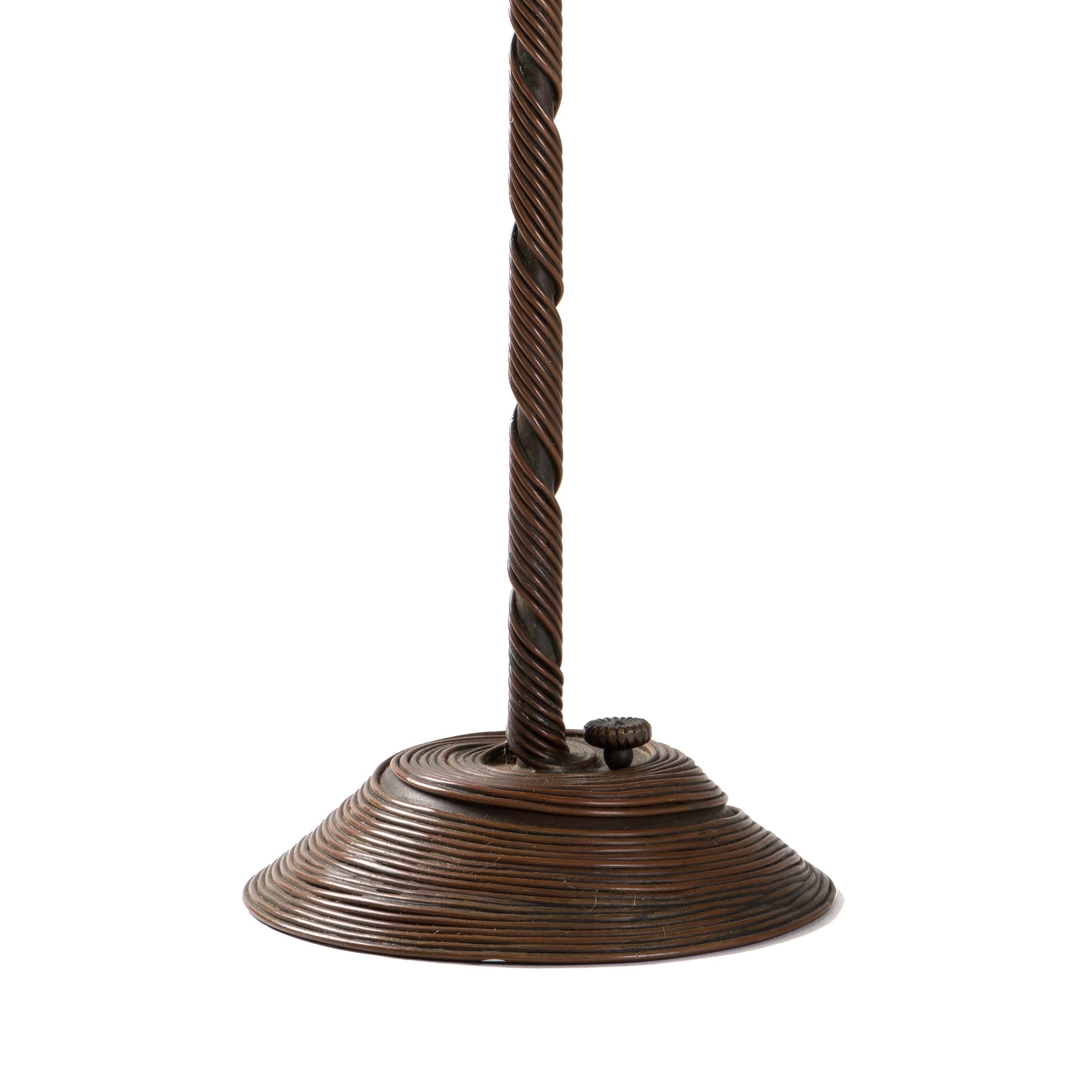 Tiffany Studios New York Scarab Table Lamp - Handcrafted Stained Glass Lamp for Home & Office Decor - Perfect for Living Room, Bedroom, or Study Lighting