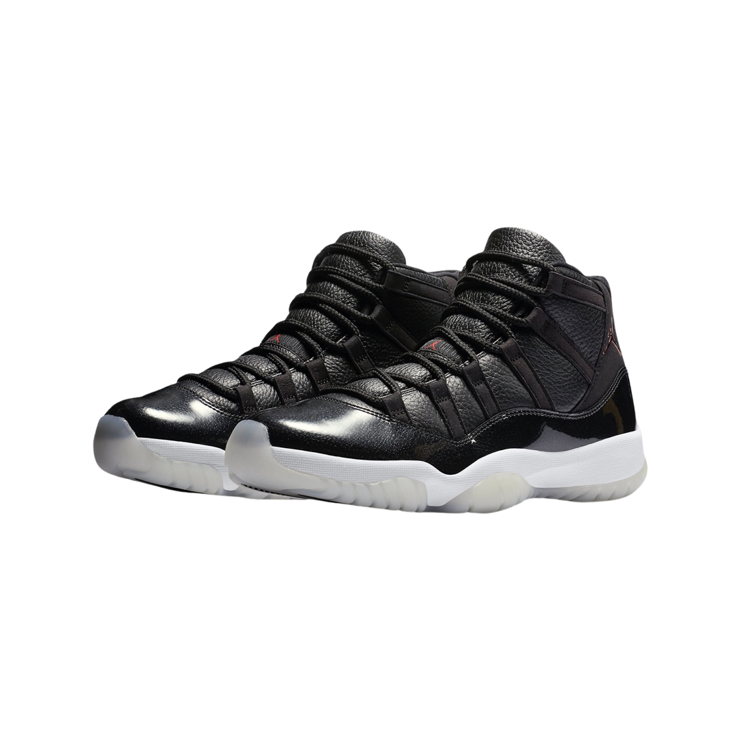 Air Jordan 11 Retro '72-10' Basketball Shoes - Black/Gym Red/White/Anthracite - Men's High-Top Sneakers for Court Play & Streetwear Fashion